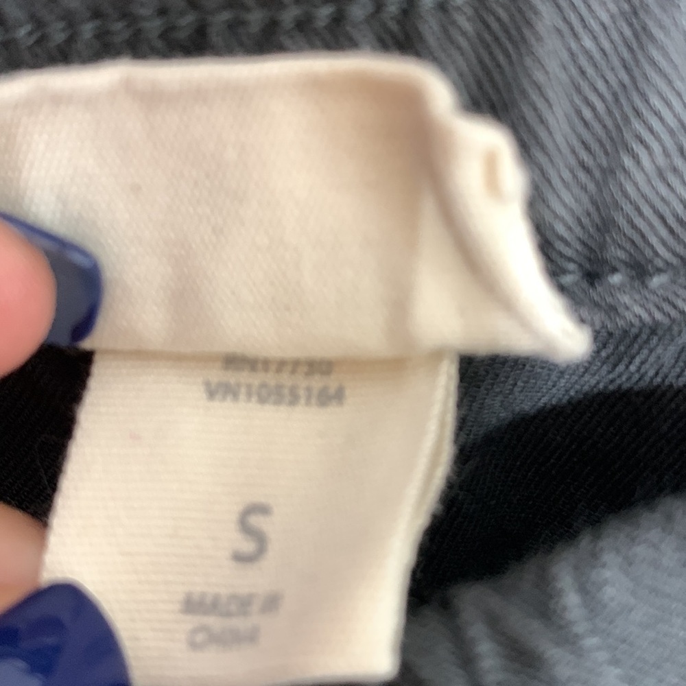 Converse one star small black Moto Streetwear jogger pants women’s - Picture 4 of 6